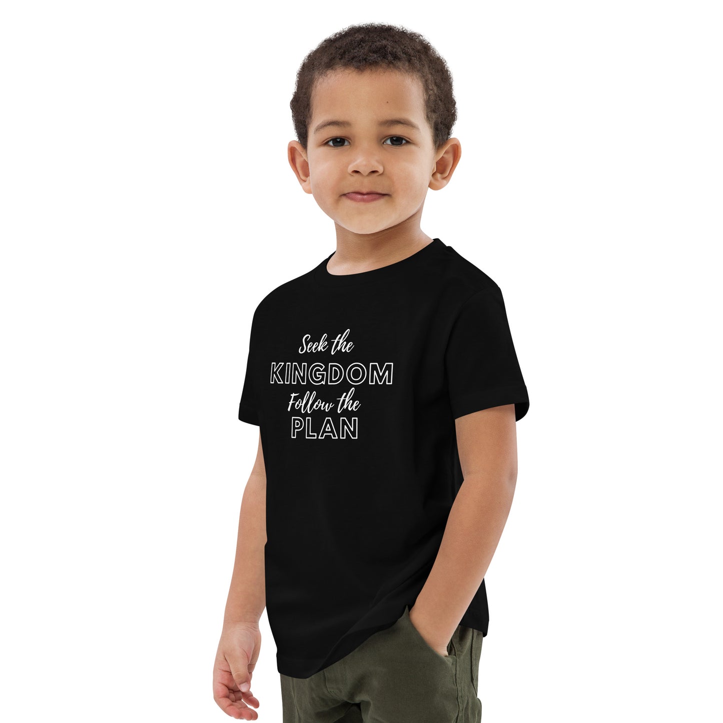 Seek the Kingdom Organic cotton kids t-shirt