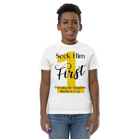 Seek Him First Youth (White)